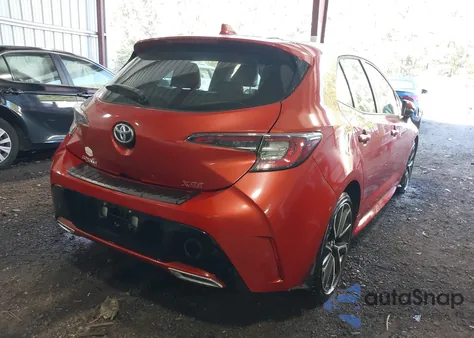 2019 Toyota Corolla Xse z USA, uszkodzony, nr VIN JTNK4RBE7K3019054